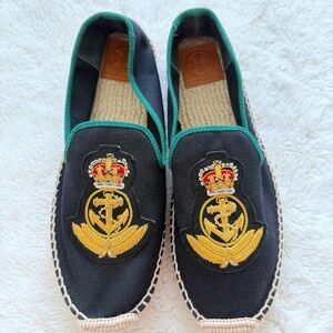 NEW!!! Tory Burch women canvas espadrilles size 10 US